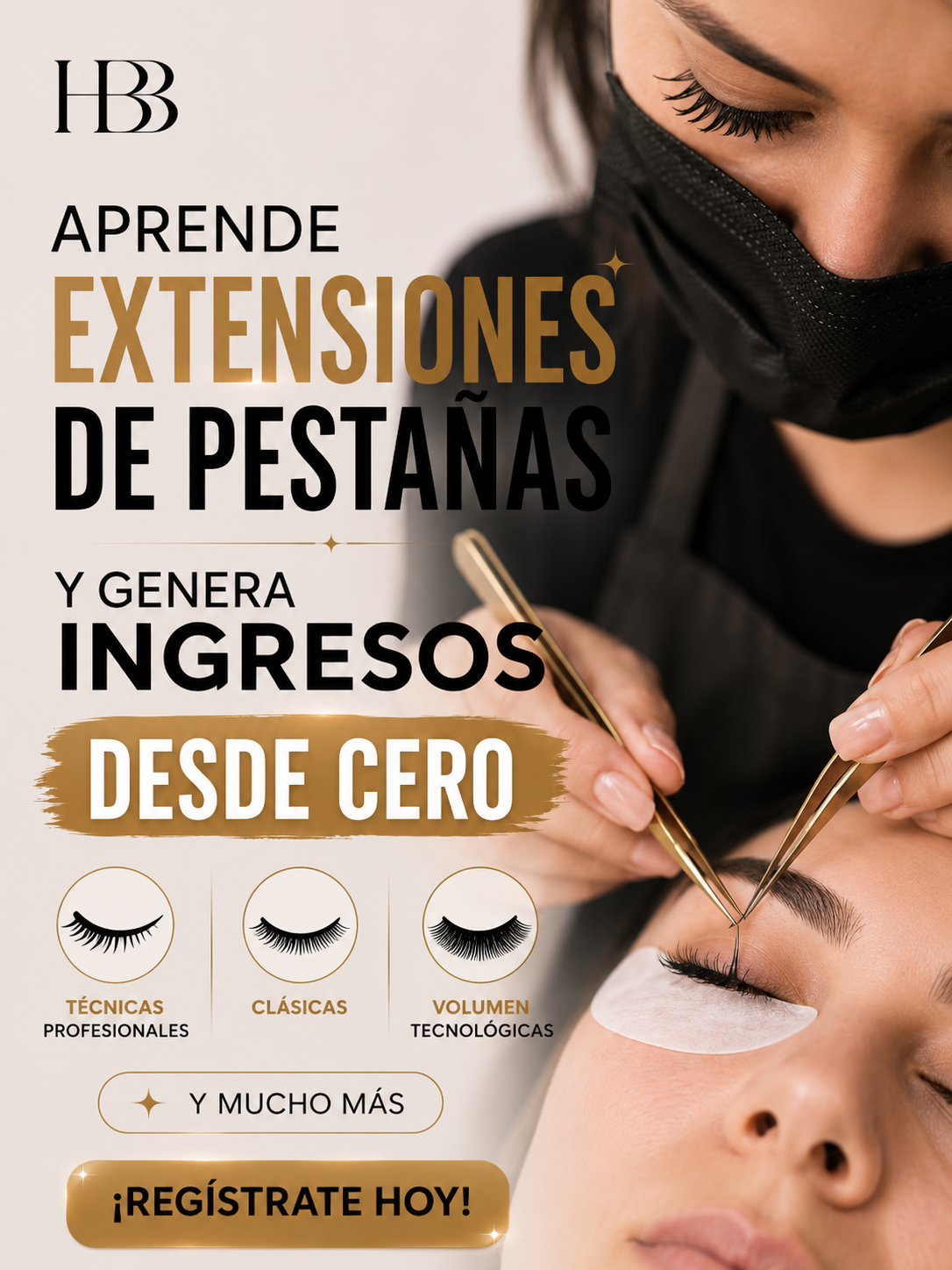 Curso Profesional de Extensiones de Pestañas
